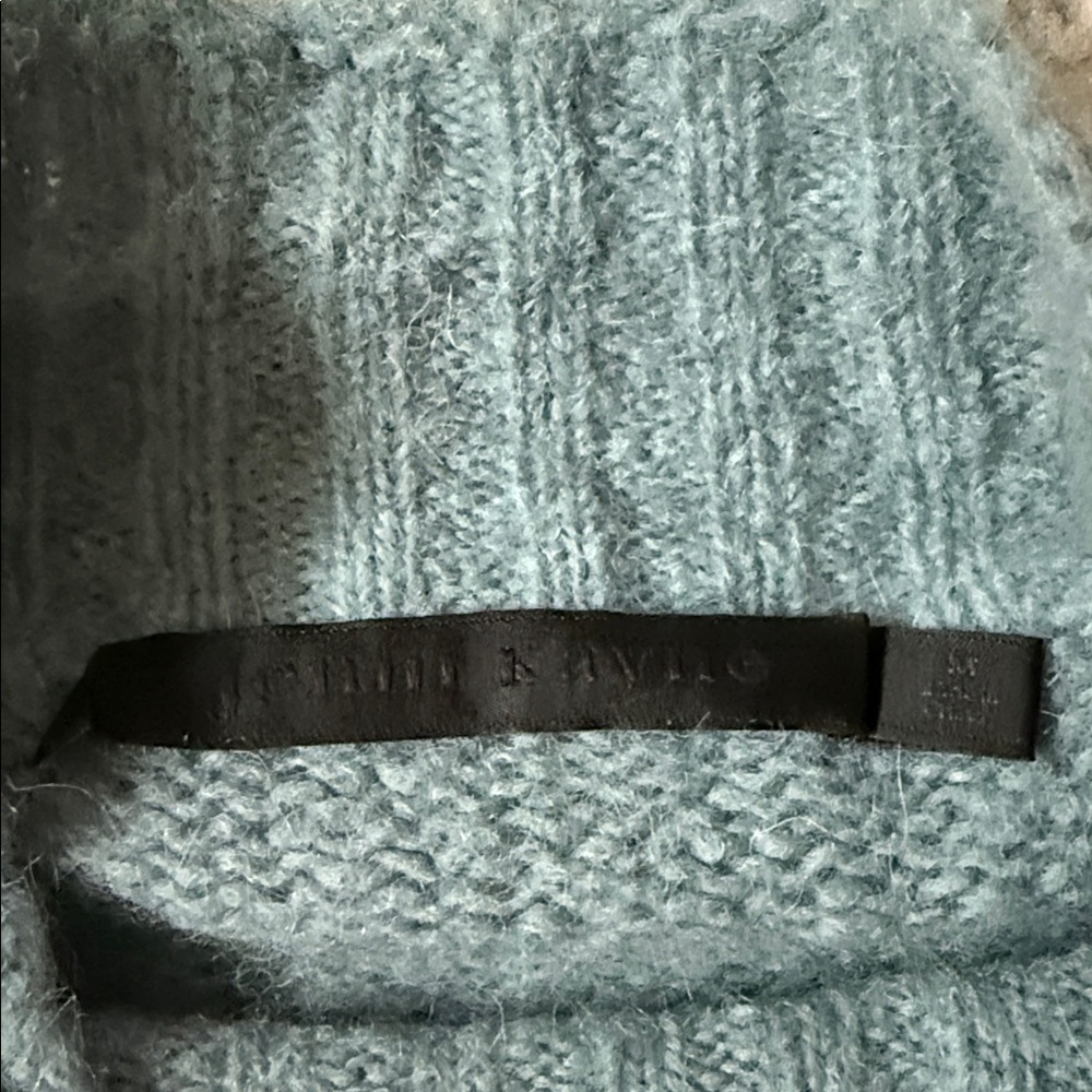 Jenni Kayne Mock Neck Alpaca and Wool Blend Sweater - Picture 5 of 11